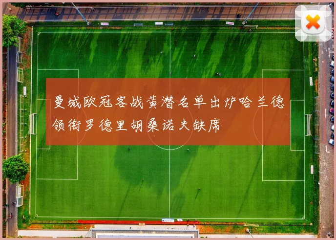 曼城欧冠客战黄潜名单出炉哈兰德领衔罗德里胡桑诺夫缺席